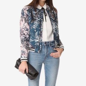 ❤️ Parker Maverick Quilted Bomber Jacket Size Medium